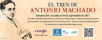 El Tren de Antonio Machado entre Madrid y Segovia registró este año un 75 por ciento más de viajeros que en 2016