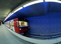 El metro de Nuremberg, el primero automtico del mundo que comparte va con uno convencional 