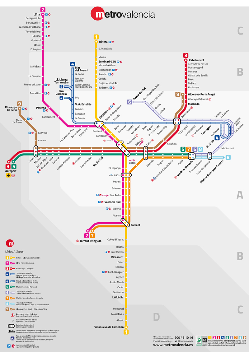 Metrovalencia inicia los trabajos de mejora de las trece paradas de tranvía entre la Politécnica