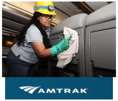 Amtrak toma medidas para garantizar la seguridad de empleados y clientes