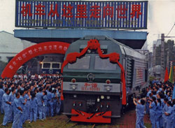 China encarga seiscientas locomotoras diesel de 6.000 CV
