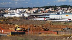 Adif inicia la excavacin del primer tnel artificial de Montorns del Valls, en Barcelona 