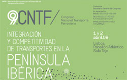 Noveno Congreso Nacional del Transporte Ferroviario en  Portugal