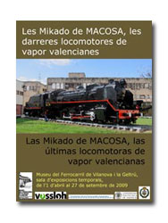 Maana se abre al pblico la exposicin fotogrfica Las Mikado de Macosa en el Museo del Ferrocarril de Vilanova i la Geltr