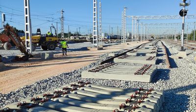 Adjudicada una nueva fase de las obras de remodelacin de la terminal de mercancas Madrid-Viclvaro