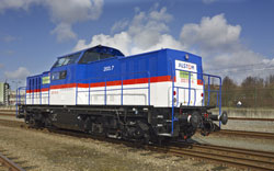 Alstom prueba su nueva locomotora verde en el puerto de Rtterdam 