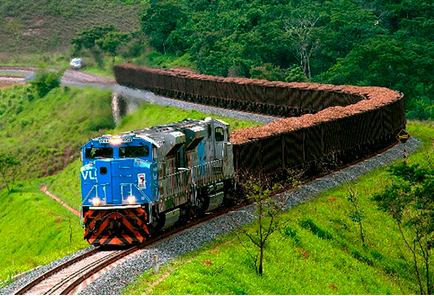 Rcord de transporte por ferrocarril de productos agrcolas en Brasil, en doce aos