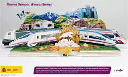 Tres premios para Renfe en el Festival Iberoamericano de Publicidad por su campa�a �Nuevos tiempos. Nuevos trenes�
