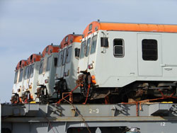 Llega a Argentina un lote de material ferroviario espaol para la renovacin del ferrocarril austral