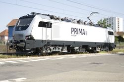 Presentado el prototipo de la nueva generaci�n de locomotoras Prima II, de Alstom 