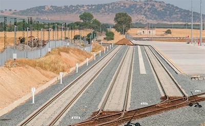 La obra ferroviaria supuso el 16,1 por ciento de la licitacin pblica en 2022