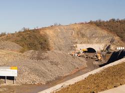 Iniciada la excavaci�n de la boca sur del t�nel de Eguskiza en el tramo Abadi�o-Durango