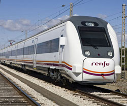 Traccin elctrica para el corredor de media distancia Madrid-Jan con los nuevos trenes 449