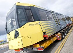 Bombardier entrega el primer tranva M500 a Manchester