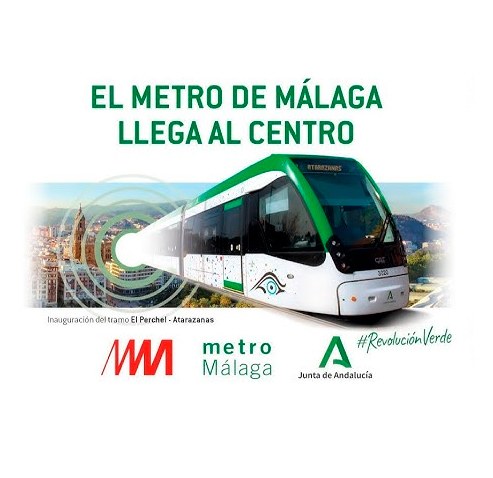 Inaugurada la ampliacin de Metro de Mlaga