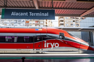 Iryo inaugura servicios en la lnea de alta velocidad Madrid-Albacete-Alicante