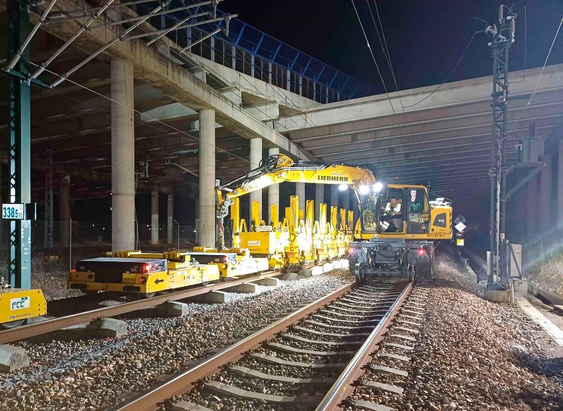 Hoy reabre el cambiador de Vilecha, clave para desplegar la segunda vía de alta velocidad a León