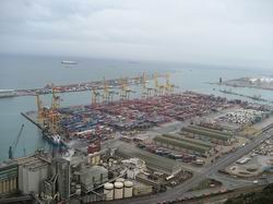 Intermodalidad ferroviaria en el puerto de Barcelona