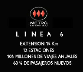 Chile comenzar a construir en 2010 la lnea 6 del metro de Santiago