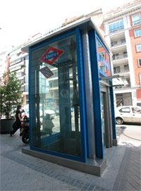 La red de Metro de Madrid acab 2009 con 483 ascensores en servicio 
