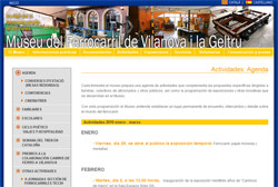 Actividades de invierno en el Museo del Ferrocarril de Vilanova	