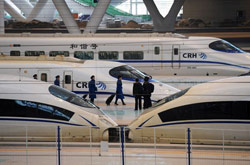 La pr�xima inauguraci�n de la l�nea Zhengzhou-Guangzhou sit�a a China como el pa�s con m�s kil�metros de alta velocidad