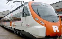 Entran en servicio dos trenes Civia con el nuevo logotipo de cercan�as de Barcelona <p>