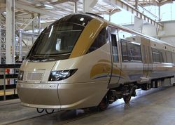 La l�nea de cercan�as Gautrain, en Sur�frica, se pone a punto para el Mundial de F�tbol