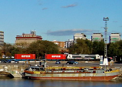 Aumenta la actividad ferroviaria en el puerto de Sevilla