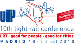 El Consorcio de Transportes de Madrid organiza la dcima Conferencia Mundial de Metros Ligeros de la UITP 