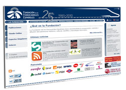 La p�gina web de la Fundaci�n de los Ferrocarriles Espa�oles incorpora un canal RSS