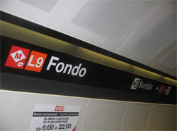 La Lnea 1 del Metro de Barcelona entrar en Badalona 