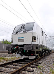 Vectron, la nueva plataforma de locomotora de Siemens para Europa 