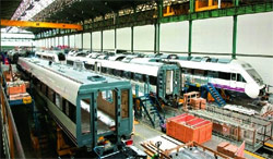 CAF se adjudica el suministro de 130 coches para el operador estadounidense Amtrak 