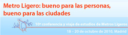 Hoy se clausura en Madrid la dcima Conferencia de Metros Ligeros de la UITP 