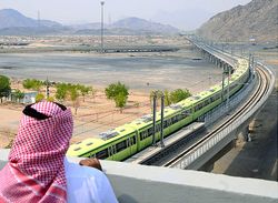 El metro de la Meca, inaugurado a tiempo de la Peregrinacin del Cordero