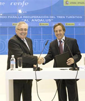 El tren tur�stico �Al Andalus� volver� a circular en 2012 explotado por Feve y Renfe Operadora