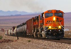 Fuertes aumentos en los trficos de mercancas en 2010 segn la Asociacin de Ferrocarriles Americanos 
