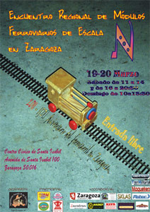 Primer encuentro modular de escala N en Zaragoza 