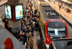 El transporte por ferrocarril aumentó un 2,2 por ciento en noviembre