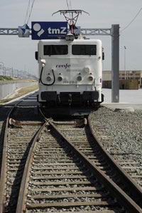 La Terminal Martima de Zaragoza multiplica por dos su capacidad de recibir trenes de mercancas 