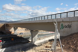 Concluyen las obras del tramo I del trayecto Almansa-La Encina de la lnea de alta velocidad a Alicante 