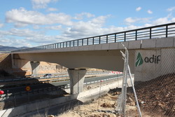 Concluyen las obras del tramo I del trayecto Almansa-La Encina de la l�nea de alta velocidad a Alicante 