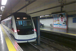 Metro de Madrid alcanza el centenar de trenes equipados con CBTC