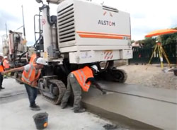 Appitrack: construcci�n automatizada de plataforma tranviaria