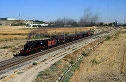 Otoño con vapor en el Tren de la Fresa