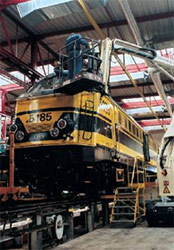 Cinco fines de semana de puertas de abiertas en los talleres de mantenimiento de los Ferrocarriles Belgas 
