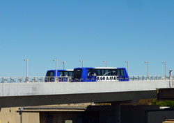 Inaugurado el sistema de transporte automtico del aeropuerto de Sacramento, operado por Bombardier