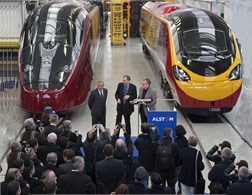 Presentados en Italia los nuevos trenes de alta velocidad de Alstom