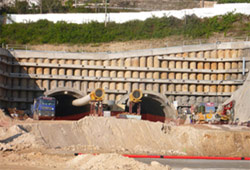 Reanudados los trabajos de excavacin del segundo tnel de alta velocidad en Vigo 